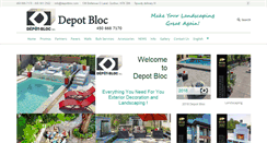 Desktop Screenshot of depotbloc.com